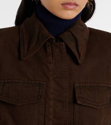 Veste raccourcie en denim | Dries Van Noten