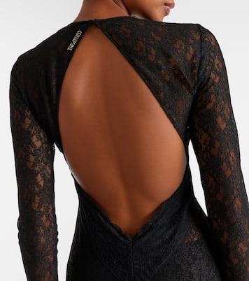 Floral lace cocktail dress | The Attico