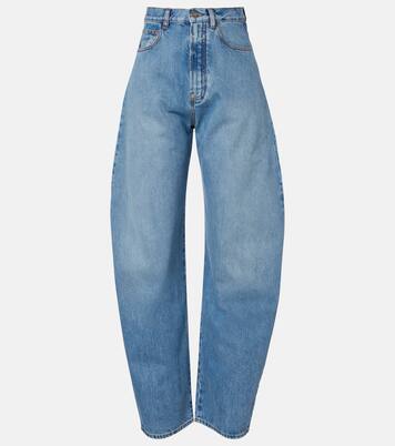 High-Rise Barrel Jeans | Alaïa