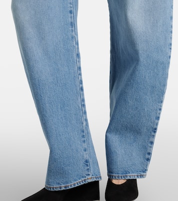 High-Rise Barrel Jeans | Alaïa