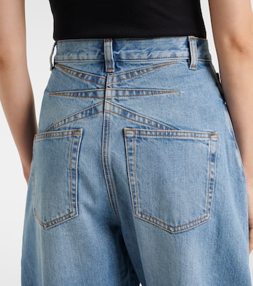 High-Rise Barrel Jeans | Alaïa