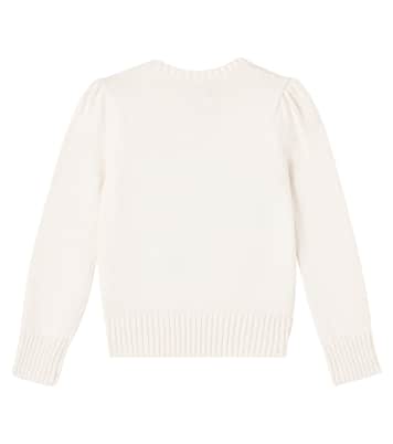 Polo Bear intarsia cotton sweater | Polo Ralph Lauren Kids
