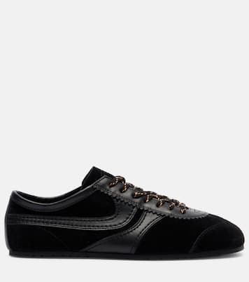 Sneakers aus Veloursleder und Leder | Dries Van Noten