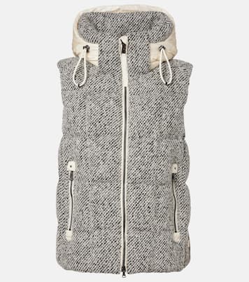 Falka tweed down vest | Bogner