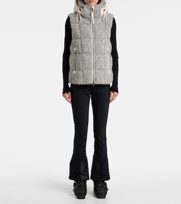 Falka tweed down vest | Bogner