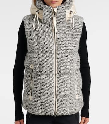 Falka tweed down vest | Bogner