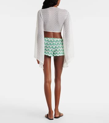 Printed micro shorts | Missoni
