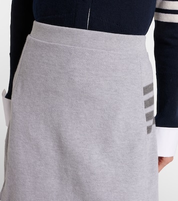 4-Bar cotton miniskirt | Thom Browne