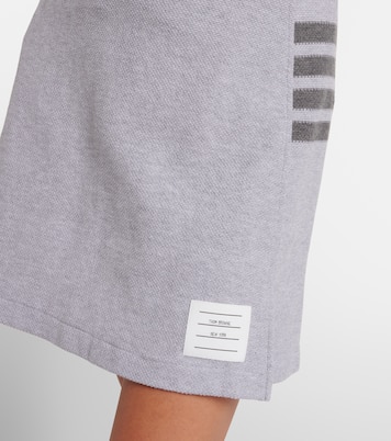 4-Bar cotton miniskirt | Thom Browne