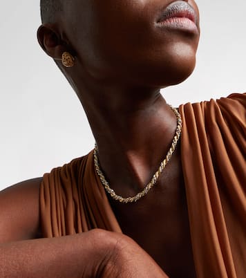Corde Torsade 18kt gold and white gold necklace | Yvonne Léon