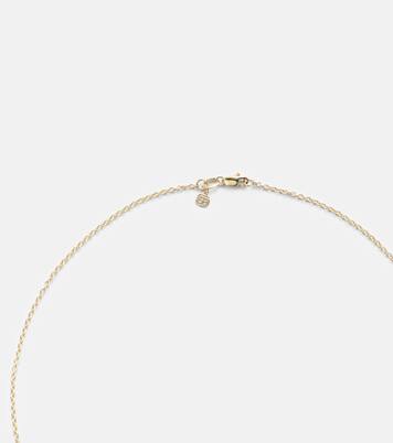 Icon Wallpaper Star 14kt gold pendant necklace with diamonds | Sydney Evan