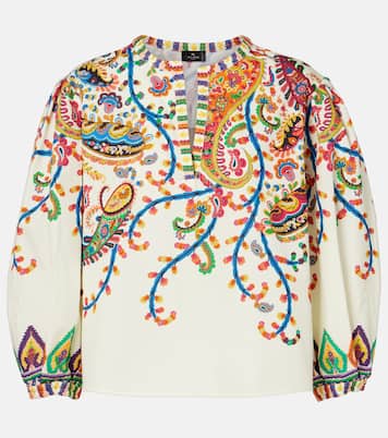Paisley printed cotton top | Etro
