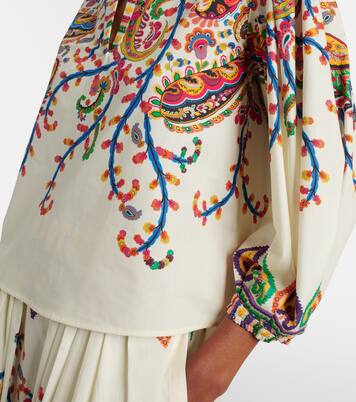 Paisley printed cotton top | Etro