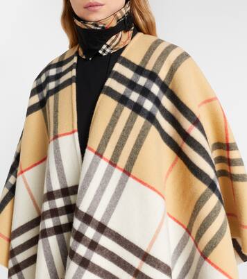 Bufanda Burberry Check de cachemir y lana | Burberry