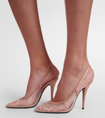 Salones destalonados Anita 110 de malla | Saint Laurent