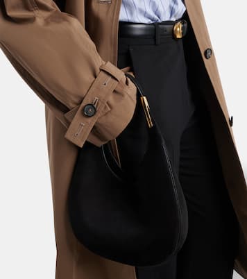 Florence Small suede shoulder bag | Savette