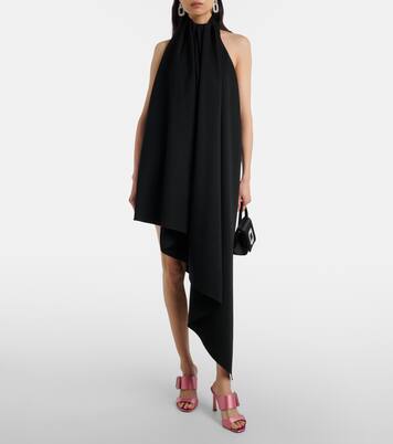 Trompette 85 embellished satin mules | Roger Vivier