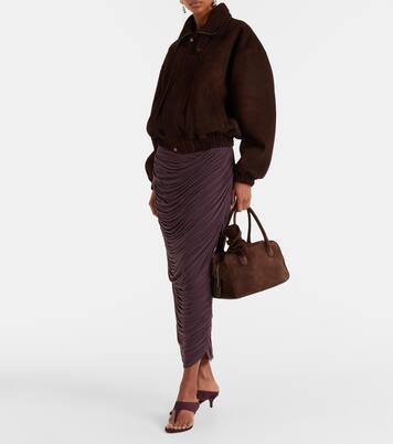 Suede thong sandals | Magda Butrym