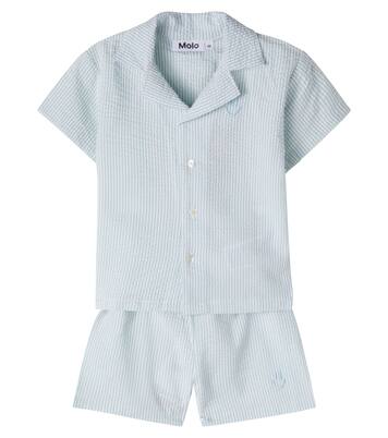 Baby Eyou striped cotton pajamas | Molo