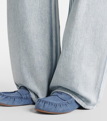 Loafers aus Veloursleder | Acne Studios