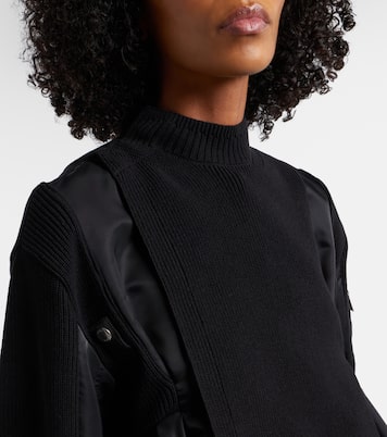Paneled blouson jacket | Sacai