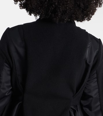 Paneled blouson jacket | Sacai