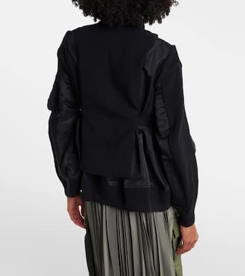 Paneled blouson jacket | Sacai
