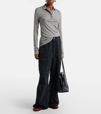 Knitted polo sweater | Entire Studios