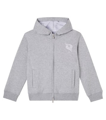 Cotton-blend terry hoodie | Brunello Cucinelli Kids