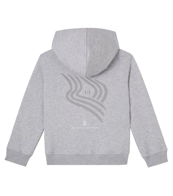 Cotton-blend terry hoodie | Brunello Cucinelli Kids