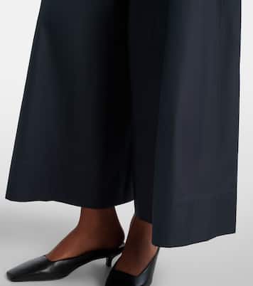 Gufo cotton poplin wide-leg pants | 'S Max Mara