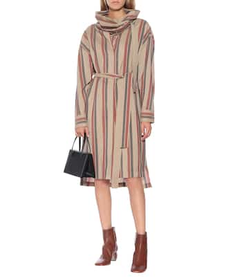 Abito a righe in misto lana | Acne Studios