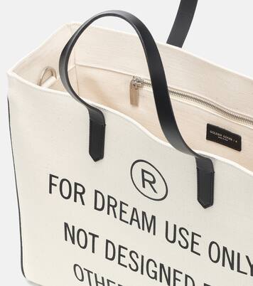 California printed canvas tote | Golden Goose