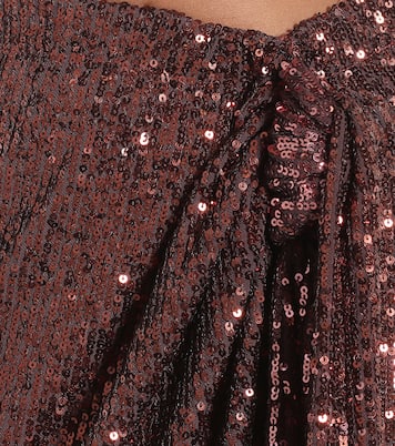 Falda larga con lentejuelas | Balmain