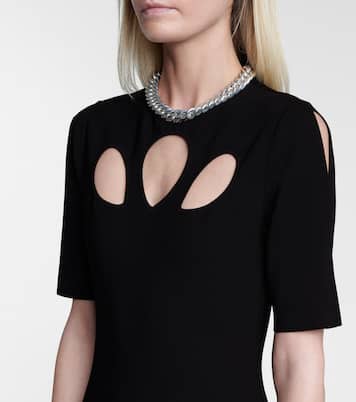 Cutout knit midi dress | Stella McCartney