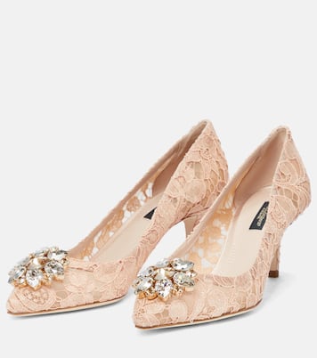 Verzierte Pumps Belucci aus Spitze | Dolce&Gabbana