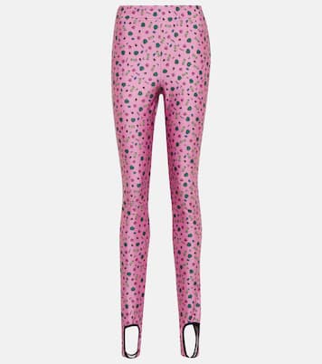 x Naj-Oleari 3 Moncler Grenoble printed stirrup ski pants | Moncler Genius