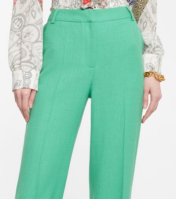 Pantaloni in lana, seta e lino | Etro