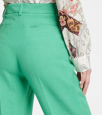 Pantaloni in lana, seta e lino | Etro