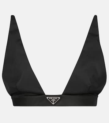 Bralette in gabardine Re-Nylon | Prada
