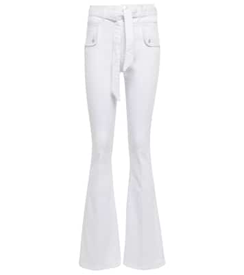 High-Rise Flared Jeans Giselle | Veronica Beard