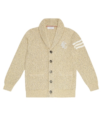 Cardigan en coton | Brunello Cucinelli Kids