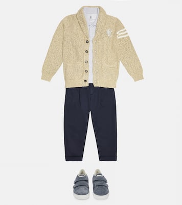 Cardigan en coton | Brunello Cucinelli Kids