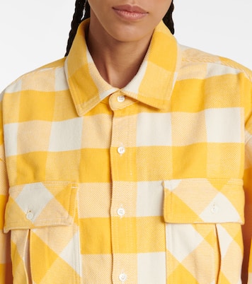 Chemise en coton à carreaux | Palm Angels