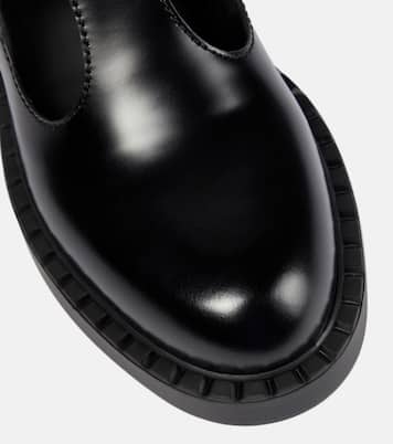 Leather flats | Prada