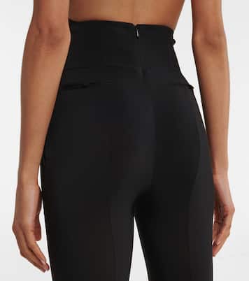 Crêpe high-rise skinny pants | Nensi Dojaka