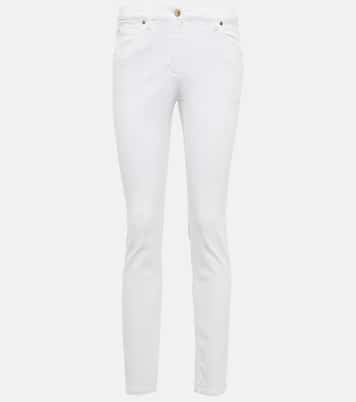 Jeans slim a vita media | Brunello Cucinelli