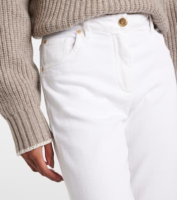 Jeans slim a vita media | Brunello Cucinelli