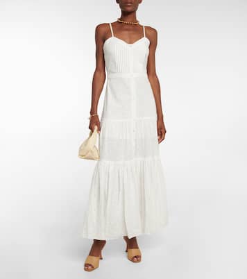 Maxikleid Alondra aus Baumwolle | Veronica Beard