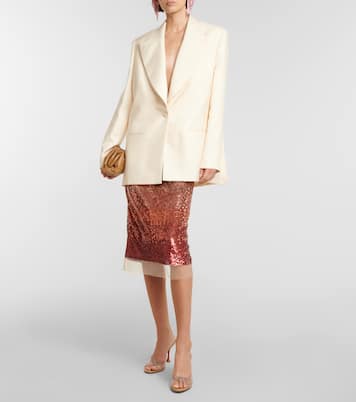 Mules Nudes Degramule con cristalli | Christian Louboutin
